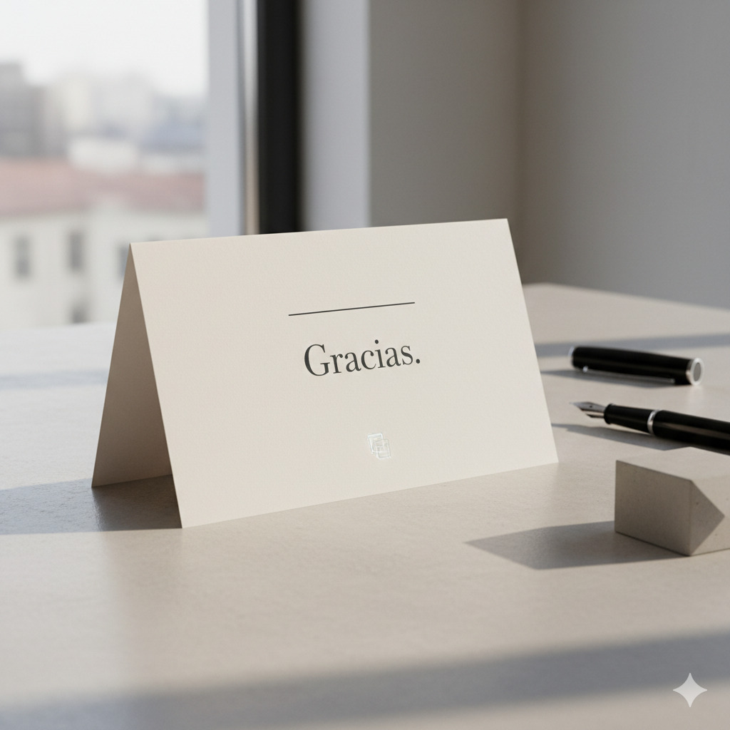 Tarjeta Minimalista Moderna